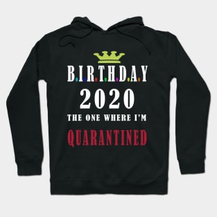 birthday 2020 quarantine Hoodie